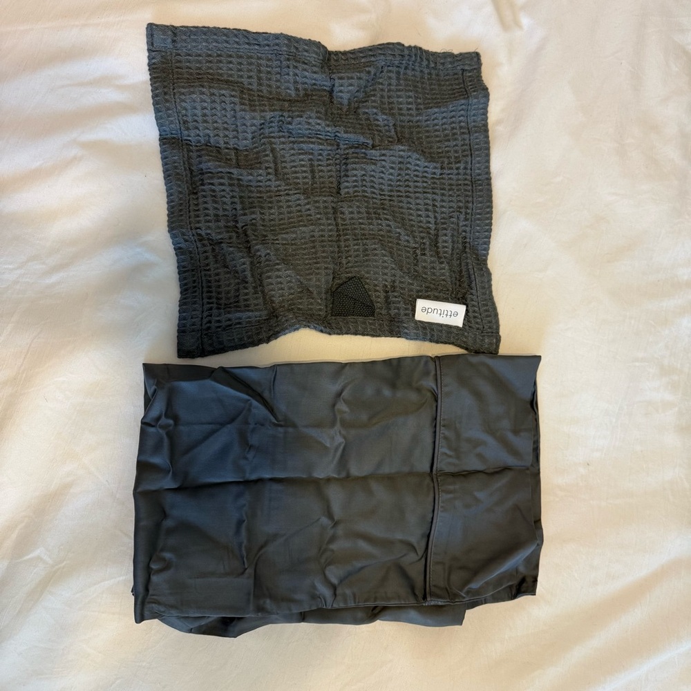 NWT - Ettitude Be Kind Wellness Set- w/ pillowcase, towel & bag
